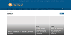 Desktop Screenshot of poundeuroexchange.com